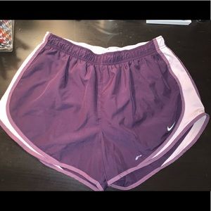 Purple Nike Dri Fit shorts size XL womens